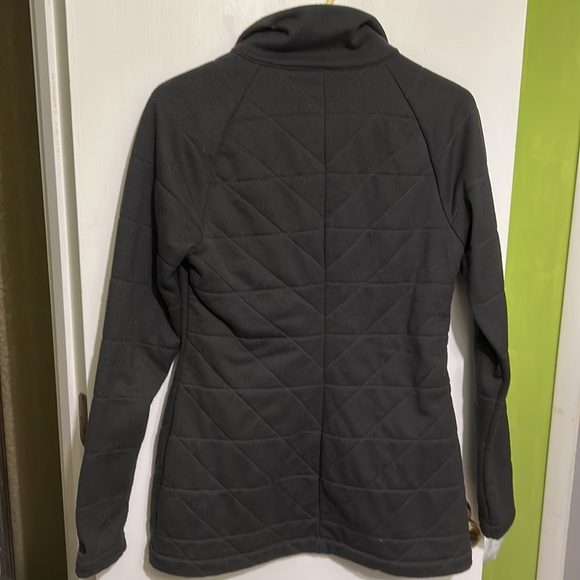 Nice Ladies’ Black & Gray North Face Jacket W/Faux Fur Lining  & is a Size Small - Picture 5 of 9